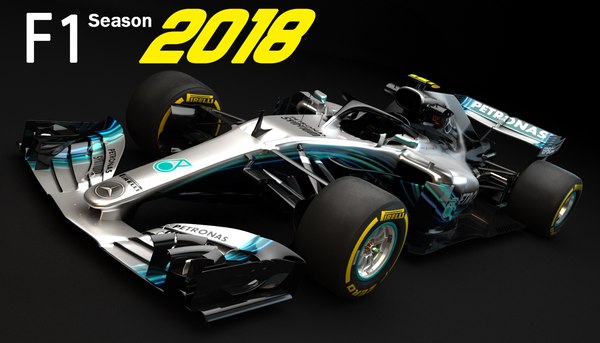 1 f1 mercedes 3D model