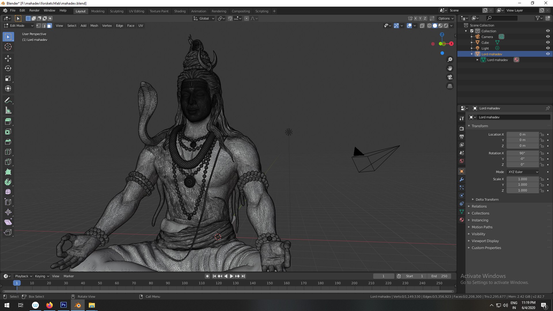 3D Model Lord Gods - TurboSquid 1571770