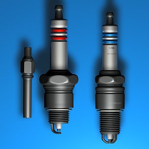 3d model sparkplugs