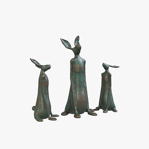 Sculpture Rabbit V1