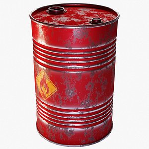 3D Oil Barrel