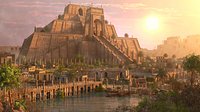 Ziggurat Temple Environment