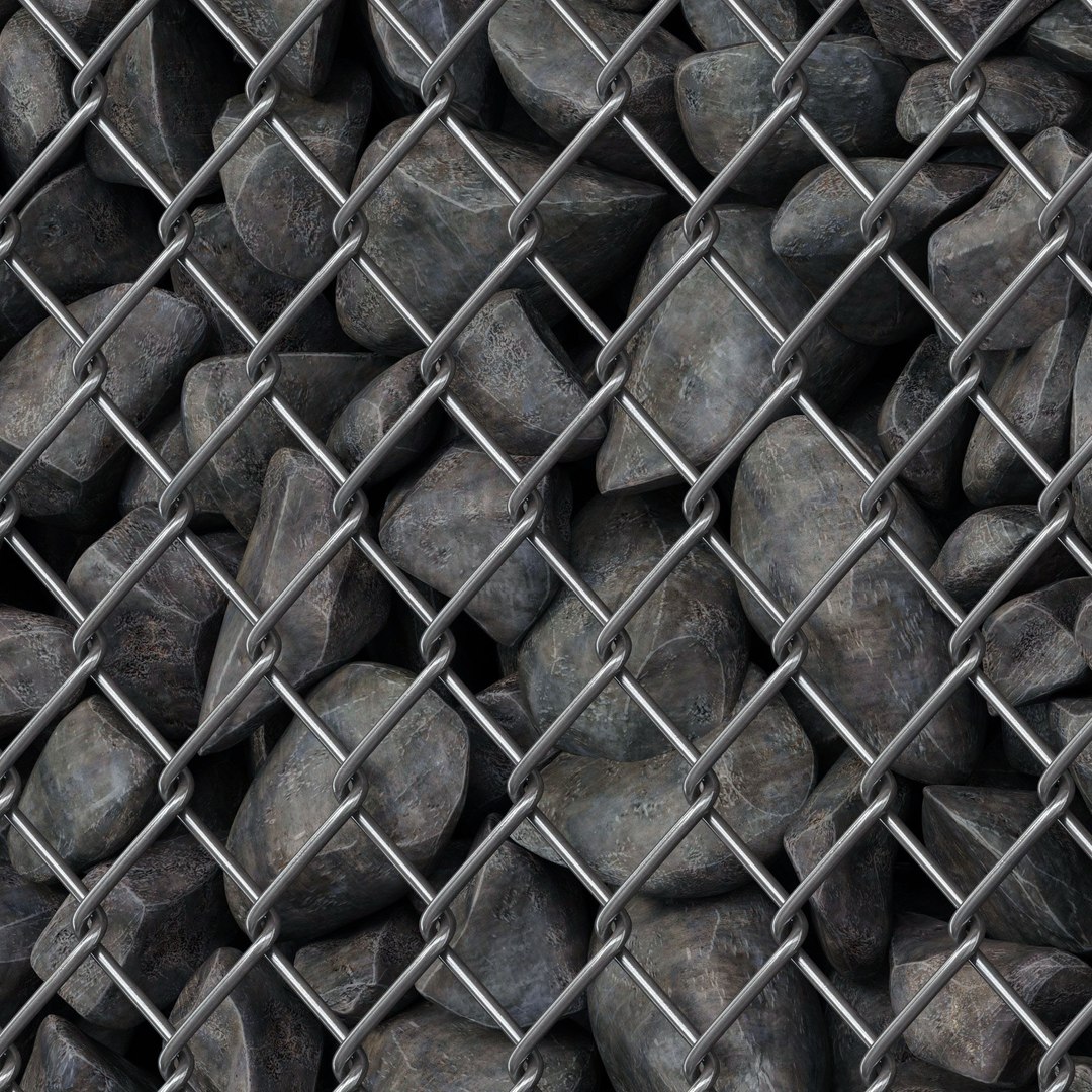 Gabion Cage Rock Stone N1 3D Model - TurboSquid 1851073