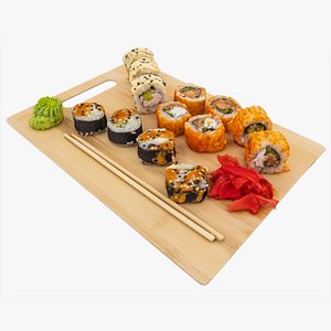 Sushi 3D model