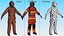 Rigged Firefighters Collection 2 for Cinema 4D
