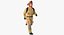 Rigged Firefighters Collection 2 for Cinema 4D