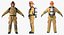 Rigged Firefighters Collection 2 for Cinema 4D