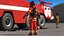Rigged Firefighters Collection 2 for Cinema 4D