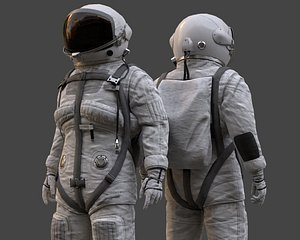 3D real space suit model