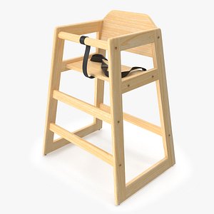 3d model baby chair