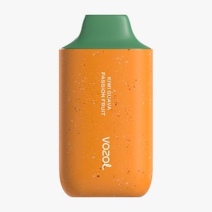 Vozol Star 6000 Kiwi Guava Passion Fruit - 3D Model PBR 4K Low-poly 3D model 3D model