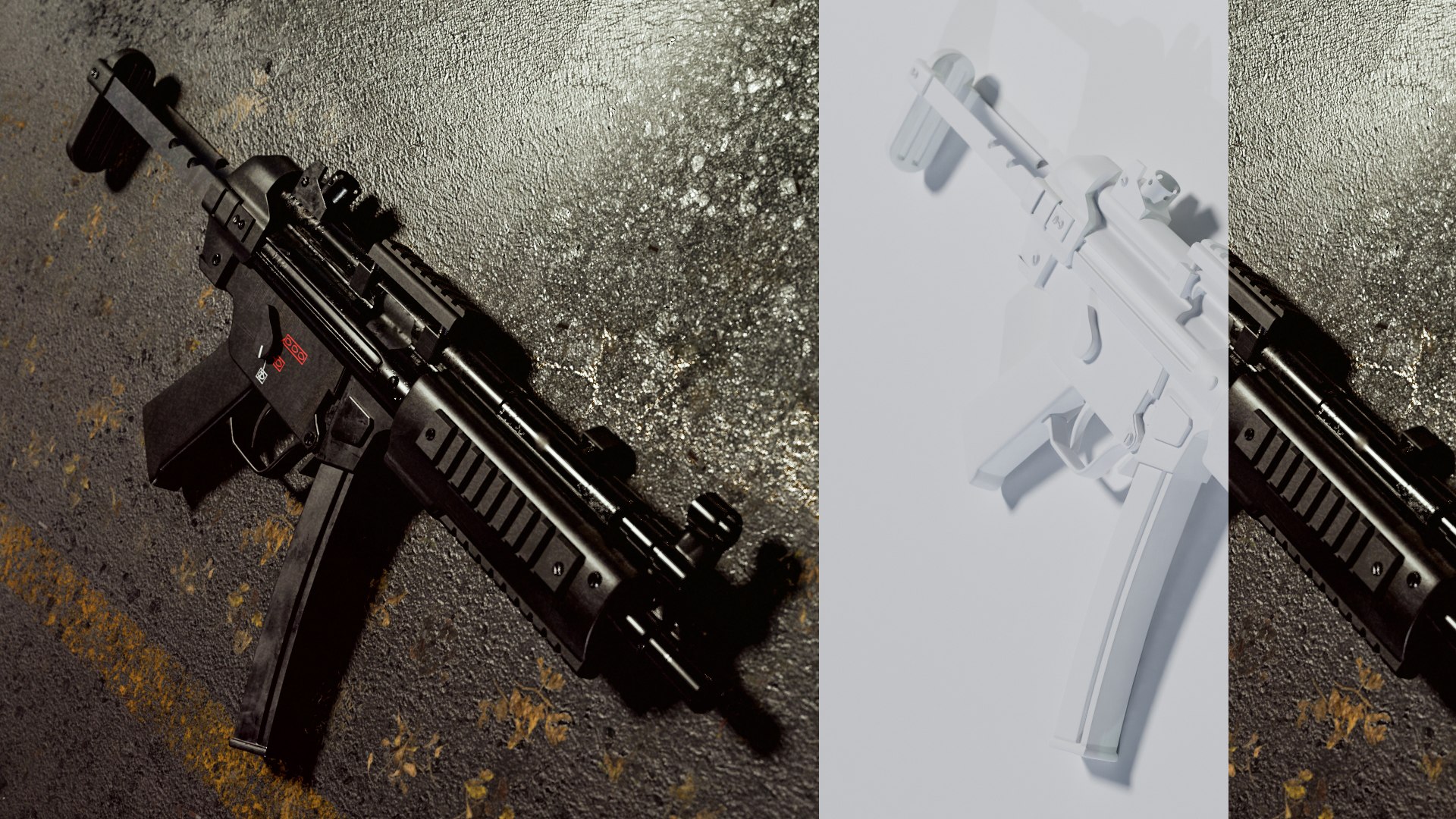 3D SMG Model - TurboSquid 1792338