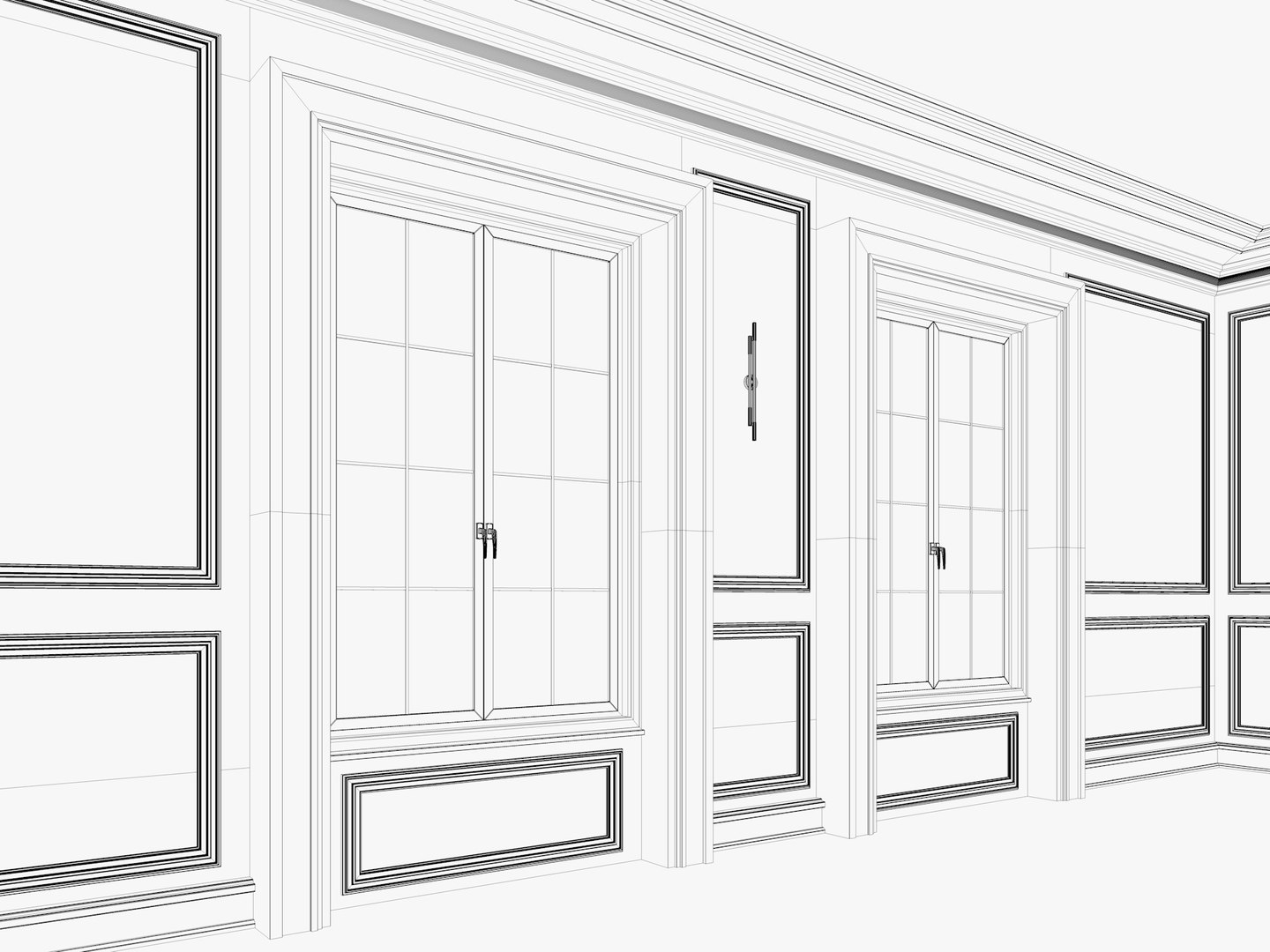 Loft Base Room Interior 3 3D Model - TurboSquid 2328185