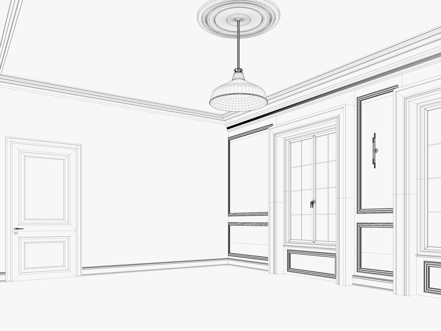 Loft Base Room Interior 3 3D Model - TurboSquid 2328185