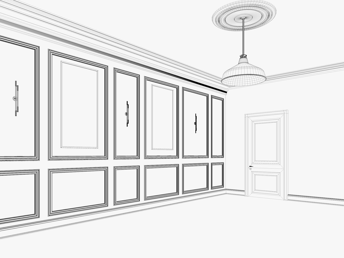 Loft Base Room Interior 3 3D Model - TurboSquid 2328185