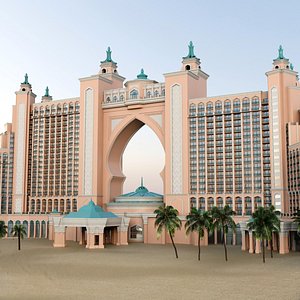 Atlantis Palm Dubai Luxury Hotel Building
