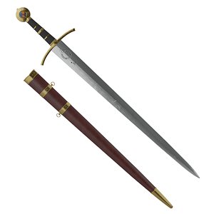 Royal Medieval Sword of Edward III 3D