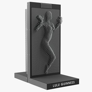 3D Giant Pin Art Woman model