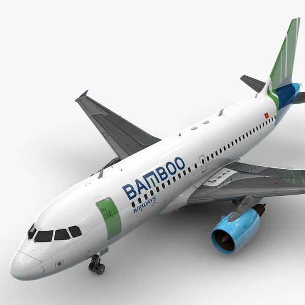 AirbusA319-100BAMBOO AirwaysL1448 model