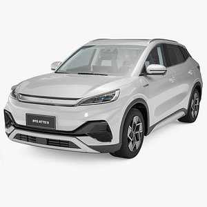 3D model 2024 BYD Atto 3 With Interior