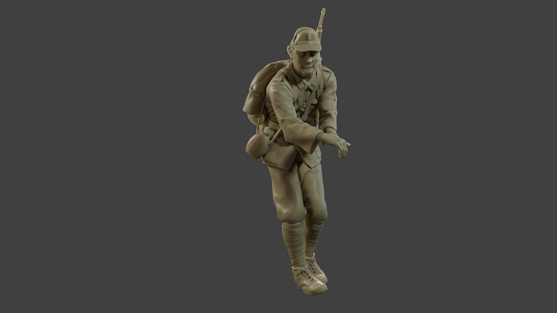 Italian Soldier Attach Ww2 IT10 Model - TurboSquid 2170173