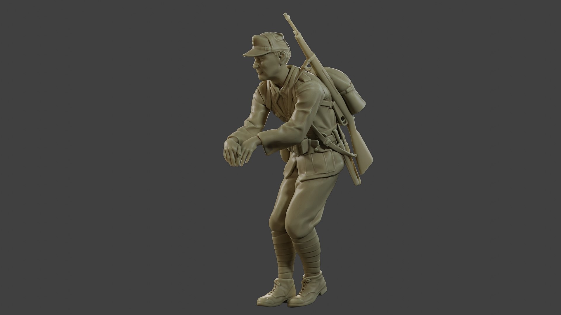 Italian Soldier Attach Ww2 IT10 Model - TurboSquid 2170173