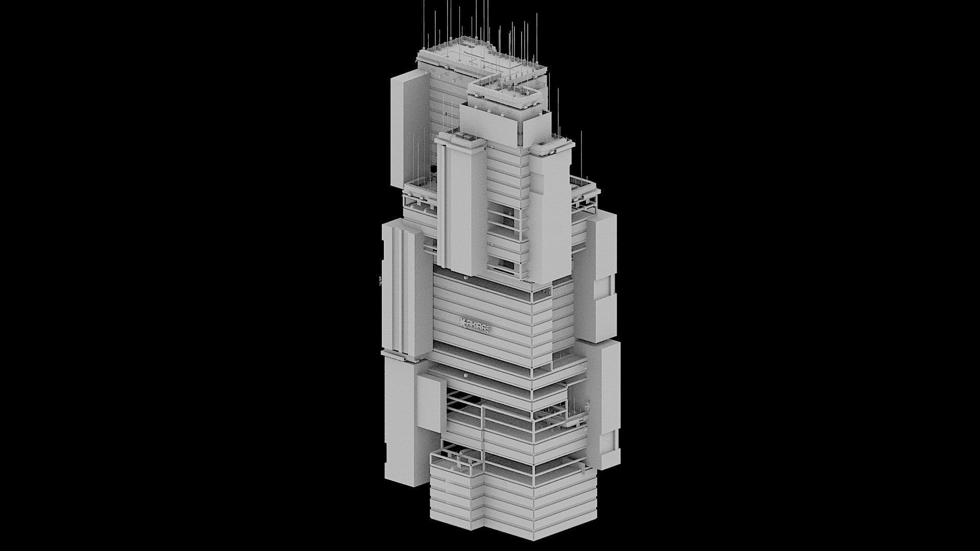 Sci-Fi Futuristic Cyberpunk Sci Fi City Building Skyscraper 35 3D https://p.turbosquid.com/ts-thumb/Y0/pjv6bZ/Ji/angle01_clay.0035/jpg/1643795312/1920x1080/fit_q87/09d0f2d7bf7142f054789ff1fb10a9b199583668/angle01_clay.0035.jpg