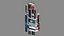 Sci-Fi Futuristic Cyberpunk Sci Fi City Building Skyscraper 35