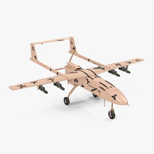 Camouflage Iranian Drone Mohajer-6
