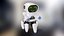 toy robot character ready 3D model