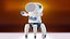 toy robot character ready 3D model
