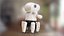 toy robot character ready 3D model