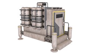 Space Colonization 3D model