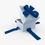 Christmas BOX Jewelbox Ribbon white