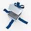 Christmas BOX Jewelbox Ribbon white