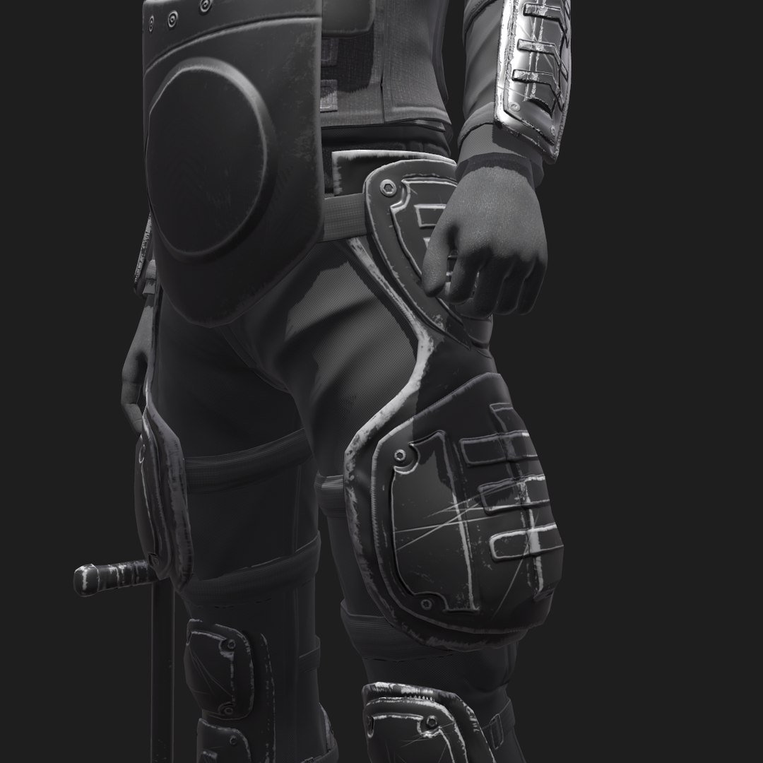 Character riot 3D model - TurboSquid 1338003