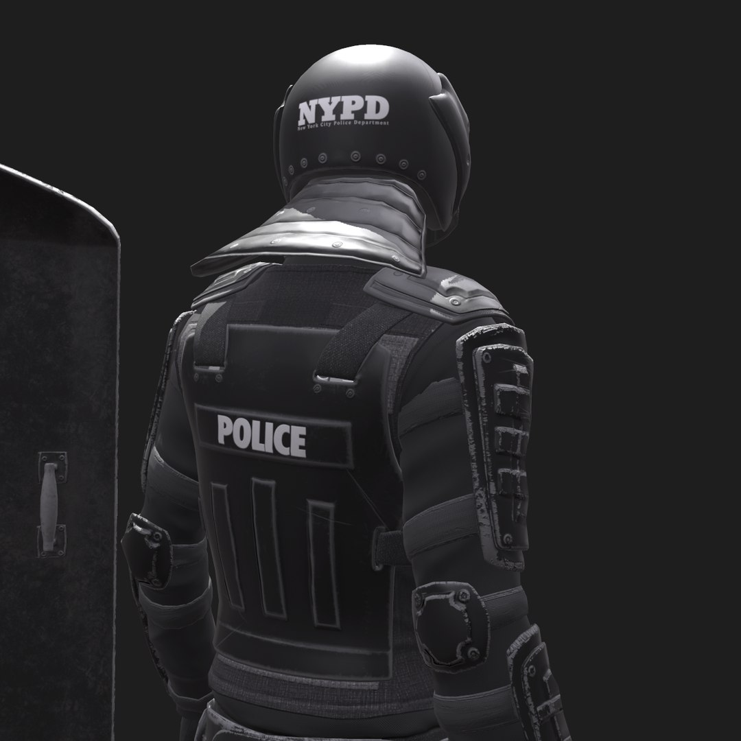 Character riot 3D model - TurboSquid 1338003