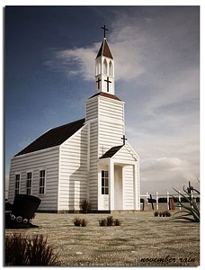 3d model of church november rain