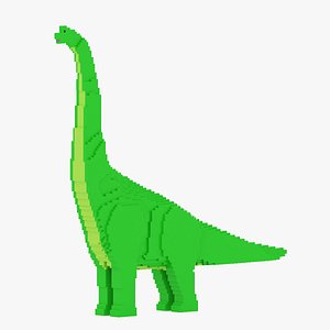 Voxel Brachiosaurus