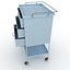 3d max medical supply cart