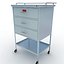 3d max medical supply cart