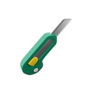 3D paper cutter symbol 3D model