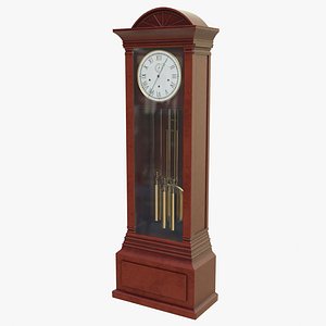 obj grandfather clock