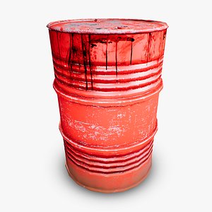 3D Steel Drum Barrel