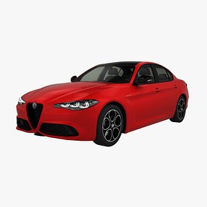 Alfa Romeo Giulia Restyling 2023 3D model