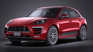 porsche macan gts 3d 3ds