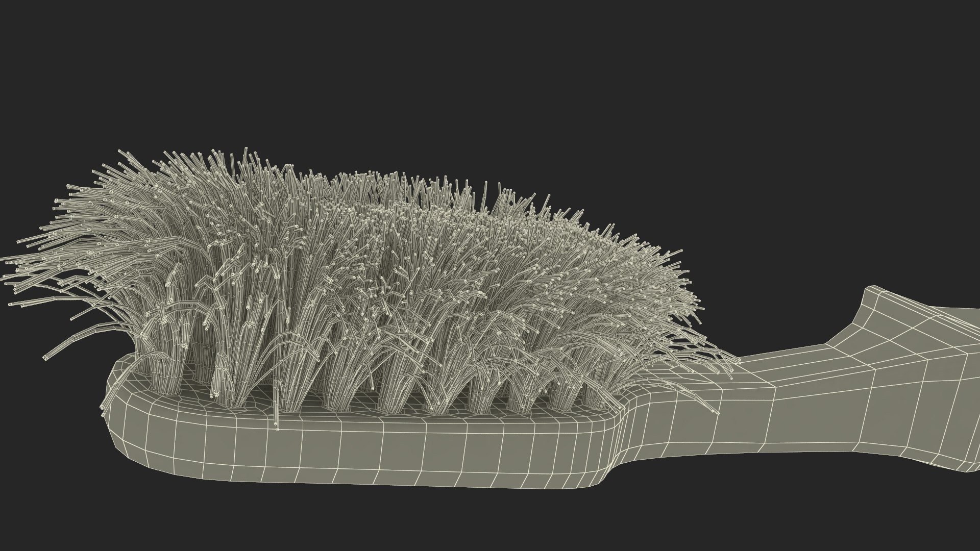 Used Plastic Toothbrush 3D Model - TurboSquid 2343147