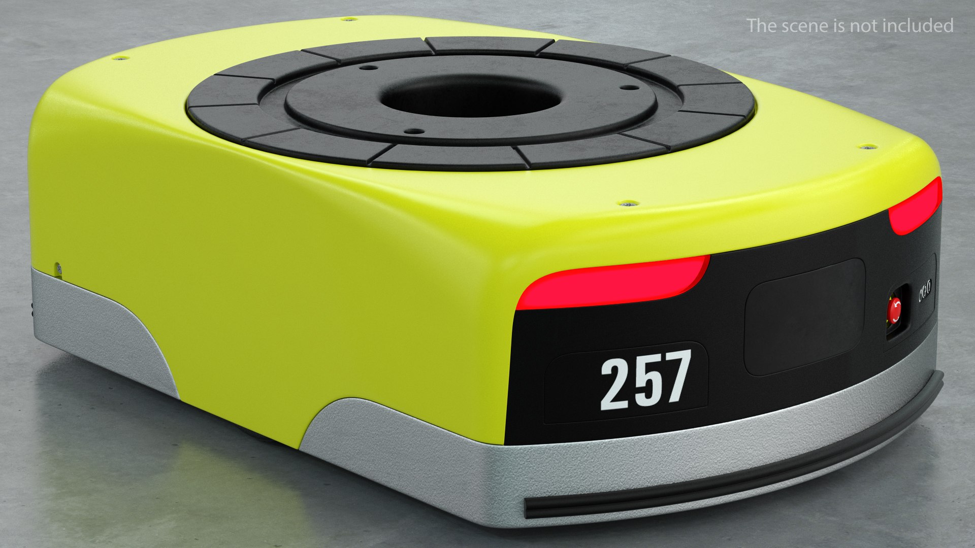 Conveyor Kiva Bots 3D Warehouse Loader Robot Highest Great Yellow