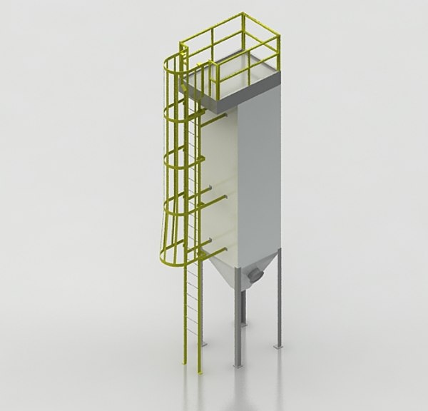 3d hopper industrial