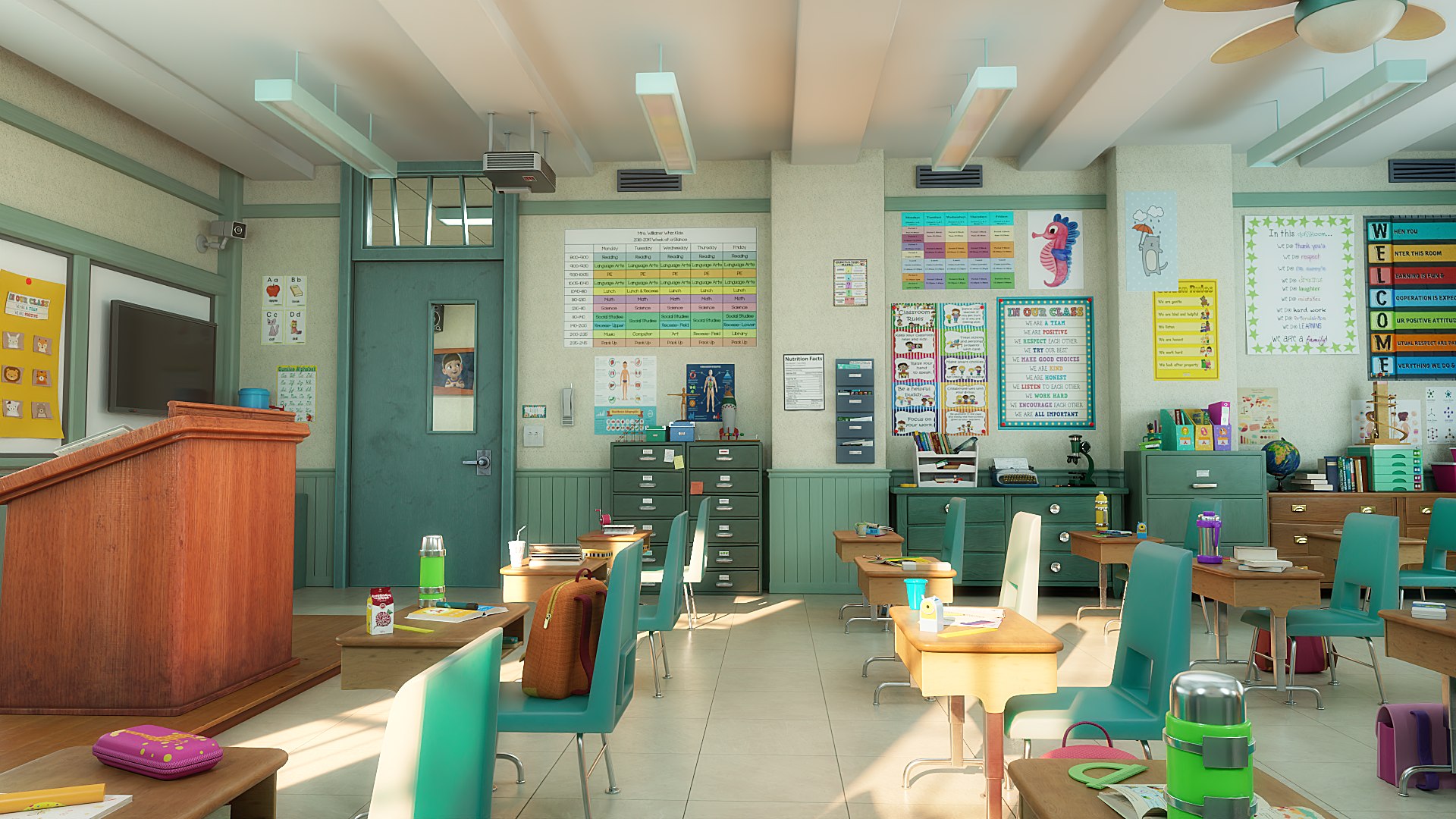 3D cartoon classroom corridor https://p.turbosquid.com/ts-thumb/Y1/W290fi/Lw/cam_06_aces/png/1697777349/1920x1080/fit_q87/fa8da8e5fd209c95c5cd9bce7645436e2b2ba70a/cam_06_aces.jpg